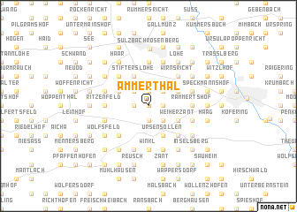 map of Ammerthal