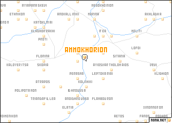 map of Ammokhórion