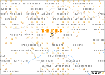 map of Ammuduwa