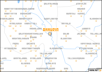 map of ‘Ammūrīn