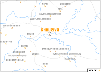 map of ‘Ammūrīyā