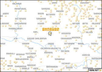 map of Amnāwar