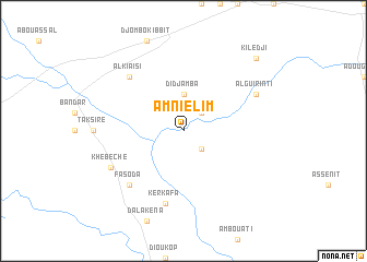 map of Am Nielim