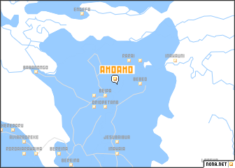 map of Amoamo