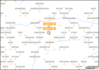 map of Amobia