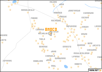 map of Amoco