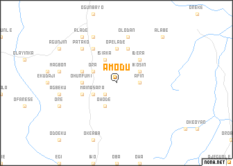 map of Amodu