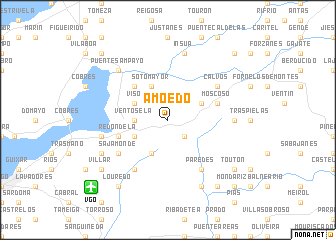 map of Amoedo