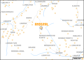 map of Amogral