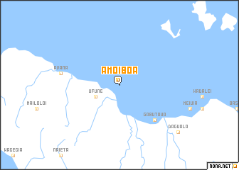 map of Amoiboa