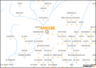 map of Amoigbe