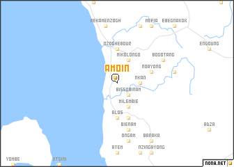map of Amoin