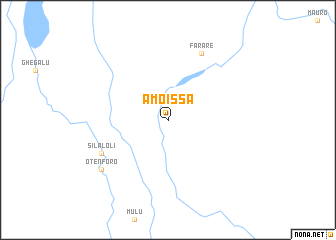 map of Amoissa