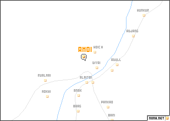 map of Amoi