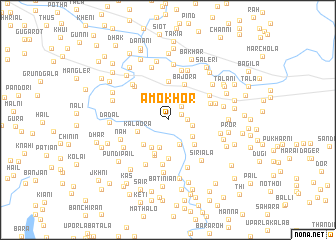 map of Amokhor