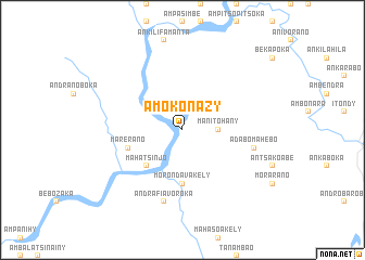map of Amokonazy
