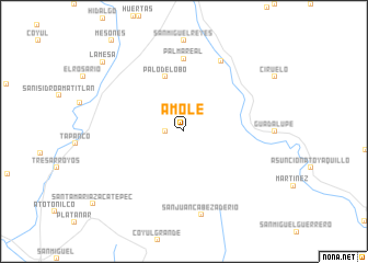 map of Amole