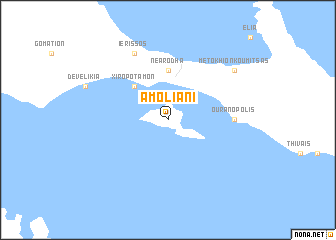map of Amolianí