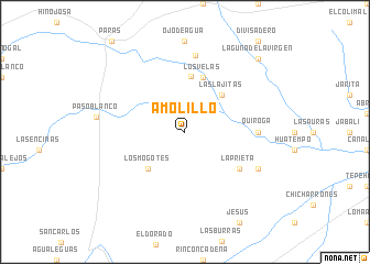 map of Amolillo