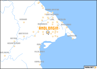 map of Amoloñgin