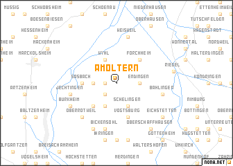 map of Amoltern