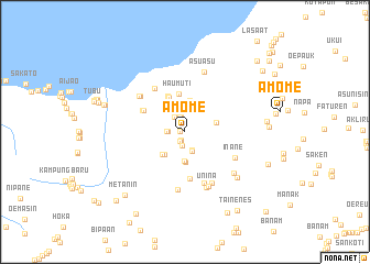 map of Amome