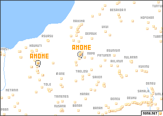 map of Amome