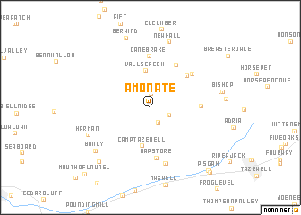 map of Amonate