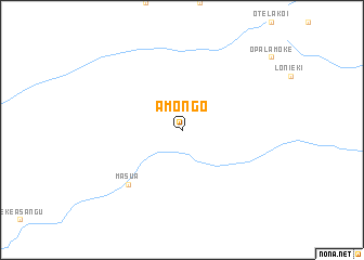 map of Amongo