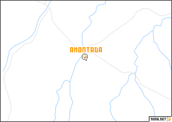 map of Amontada