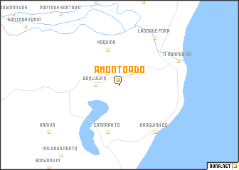 map of Amontoado