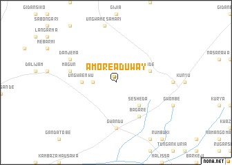 map of Amore Aduway