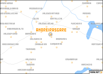 map of Amoreiras-Gare