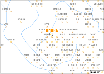 map of Amore