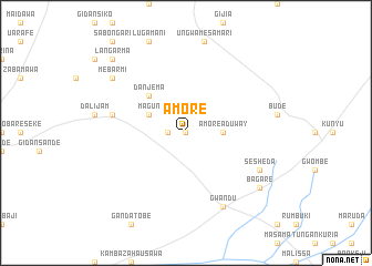 map of Amore