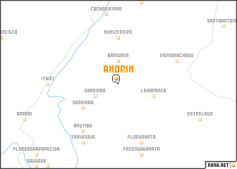 map of Amorim