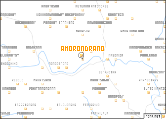 map of Amorondrano