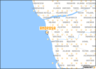 map of Amorosa
