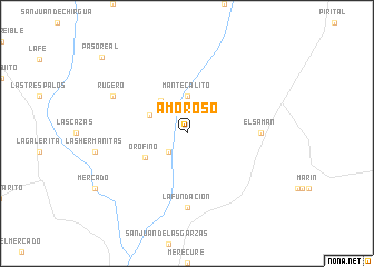 map of Amoroso