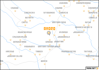 map of Amoro