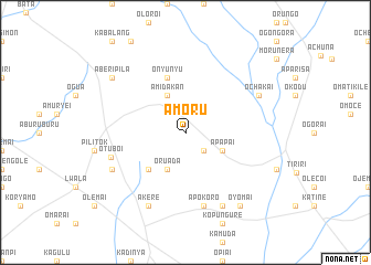 map of Amoru