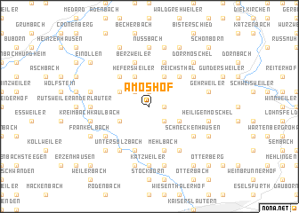 map of Amoshof