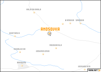 map of Amosovka