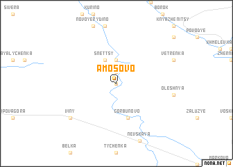 map of Amosovo