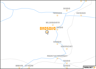 map of Amosovo