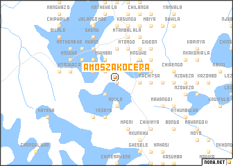 map of Amos Zakocera