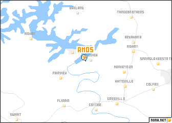 map of Amos