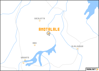 map of Amotalale