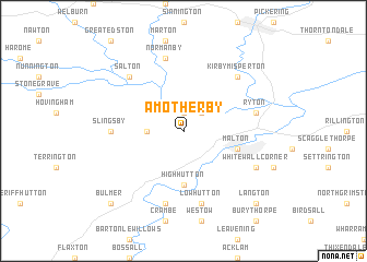 map of Amotherby