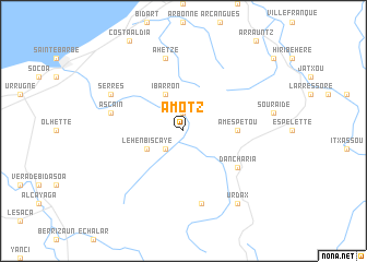 map of Amotz